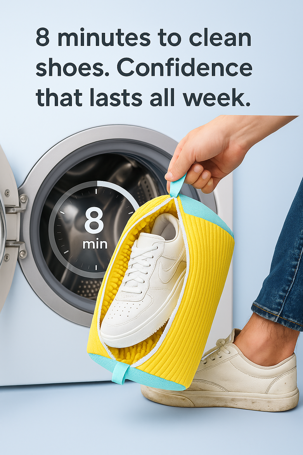 CleanKicks™ Sneaker Washing Bag